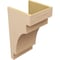 Ekena Millwork 12"W x 12"D x 24"H Wide Mediterranean Rough Cedar Woodgrain TimberThane Corbel, Primed Tan CORUR12X12X24MEDRCPR - alternate 6